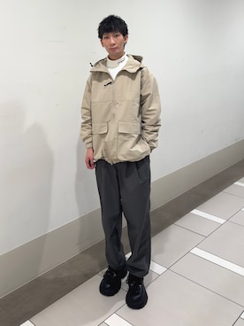 大源さん（メンズ・183cm）の春コーディネート