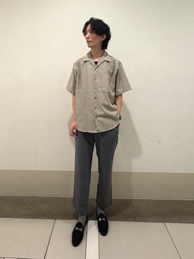 大源さん(メンズ・183cm)の夏コーディネート