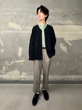 大源さん（メンズ・183cm）の春コーディネート