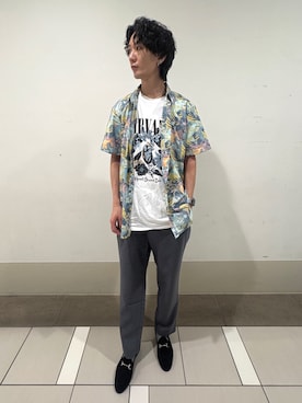 大源さん(メンズ・183cm)の春コーディネート