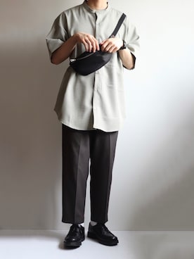 「ピスタチオ」｜えーと ☘🐝さん（メンズ・170cm）の夏コーディネート