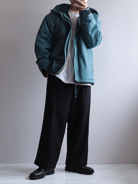 「URBAN RESEARCH Sonny Label（アーバンリサーチサニーレーベル）のアイテム（マウンテンパーカー）」を使った、えーと ☘🐝さん（メンズ・170cm）の冬コーディネート
