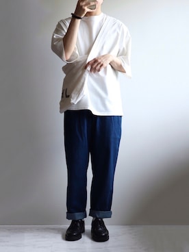 えーと ☘🐝さん（メンズ・170cm）の夏コーディネート