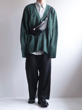 「MR.OLIVE E.O.I（ミスターオリーブイーグルオブインデペンデンス）のアイテム」を使った、えーと ☘🐝さん（メンズ・170cm）の秋コーディネート