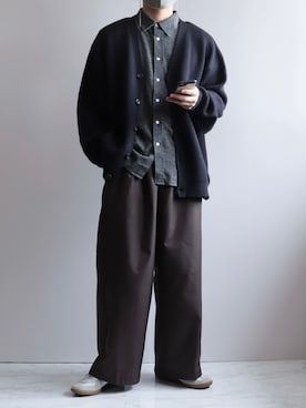 えーと ☘🐝さん（メンズ・170cm）の冬コーディネート