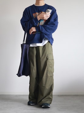 「BLAYMORE（ブレイモア）のアイテム」を使った、えーと ☘🐝さん（メンズ・170cm）の冬コーディネート