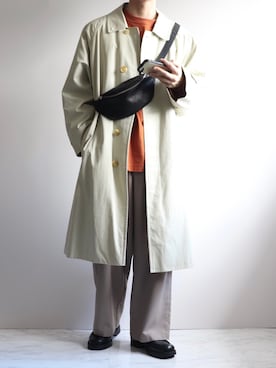 「MR.OLIVE E.O.I（ミスターオリーブイーグルオブインデペンデンス）のアイテム」を使った、えーと ☘🐝さん（メンズ・170cm）の秋コーディネート