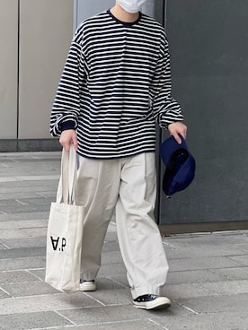 えーと ☘🐝さん（メンズ・170cm）の春コーディネート