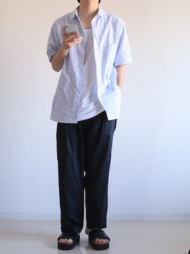 えーと ☘🐝さん(メンズ・170cm)の夏コーディネート