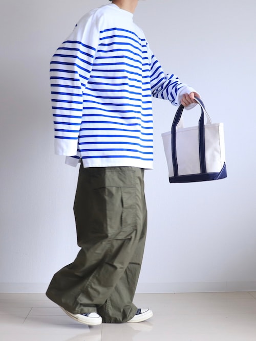 えーと ☘🐝｜L.L.Beanのトートバッグを使ったコーディネート - WEAR