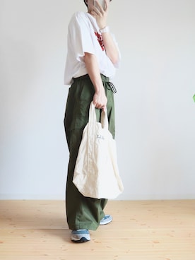 「GUコーデ」｜「アイテム（腕時計）」を使った、えーと ☘🐝さん（メンズ・170cm）の夏コーディネート