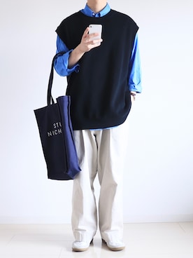 えーと ☘🐝さん（メンズ・170cm）の春コーディネート