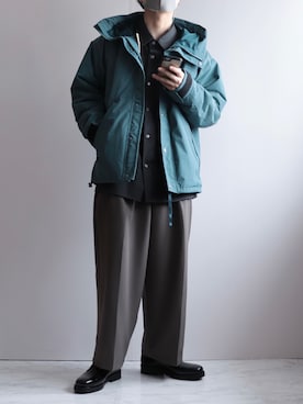 「URBAN RESEARCH Sonny Label（アーバンリサーチサニーレーベル）のアイテム（マウンテンパーカー）」を使った、えーと ☘🐝さん（メンズ・170cm）の冬コーディネート
