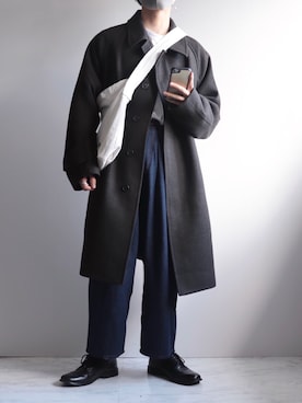 「アイテム（ピアス（片耳用））」を使った、えーと ☘🐝さん（メンズ・170cm・20代）の秋コーディネート
