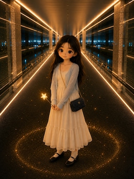 「SVEC（シュベック）のアイテム」を使った、Airiさん（レディース・154cm）の春コーディネート