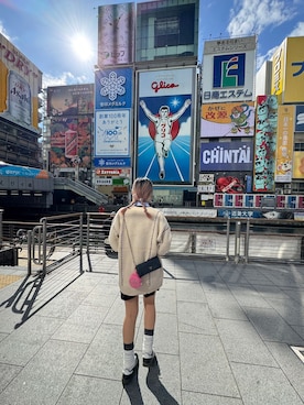 「one after another NICE CLAUP（ワンアフターアナザーナイスクラップ）のアイテム」を使った、Scarlett.C さん（骨格ウェーブ・レディース・172cm）の秋コーディネート