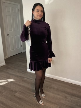 「UNKNOWN.（アンノウン）のアイテム」を使った、Tanita 💜さん（レディース・163cm）の冬コーディネート