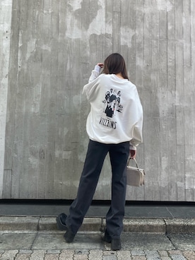 「FIG&VIPER（フィグアンドバイパー）のアイテム（ブーツ）」を使った、FIG&VIPER_YUさん（レディース・163cm）の冬コーディネート