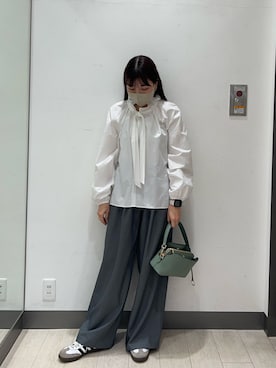 「URBAN RESEARCH Sonny Label（アーバンリサーチサニーレーベル）のアイテム（パンツ）」を使った、おーつさん（レディース・150cm）の春コーディネート
