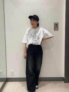 「アイテム（ネックレス）」を使った、おーつさん（レディース・150cm・20代）の秋コーディネート