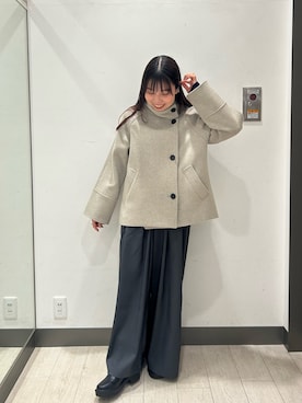 「アイテム（その他アウター）」を使った、おーつさん（レディース・150cm）の冬コーディネート