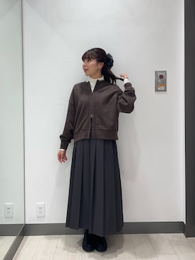 「URBAN RESEARCH DOORS（アーバンリサーチドアーズ）のトラックソールブーツ（ブーツ）」を使った、おーつさん（レディース・150cm）の秋コーディネート
