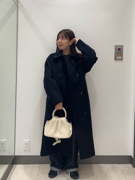 「アイテム（その他アウター）」を使った、おーつさん（レディース・150cm）の冬コーディネート