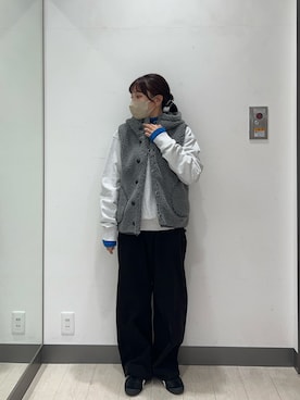 「アイテム（その他アウター）」を使った、おーつさん（レディース・150cm・20代）の秋コーディネート