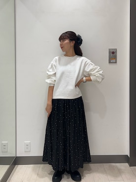 「URBAN RESEARCH DOORS（アーバンリサーチドアーズ）のトラックソールブーツ（ブーツ）」を使った、おーつさん（レディース・150cm）の秋コーディネート