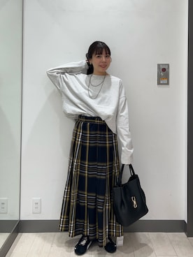 「URBAN RESEARCH DOORS（アーバンリサーチドアーズ）のアイテム」を使った、おーつさん（レディース・150cm）の秋コーディネート
