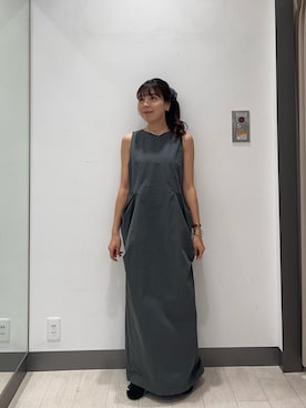 「アイテム（ワンピース/ドレス）」を使った、おーつさん（レディース・150cm・20代）の夏コーディネート