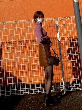 ayaさん(レディース・159cm)の冬コーディネート