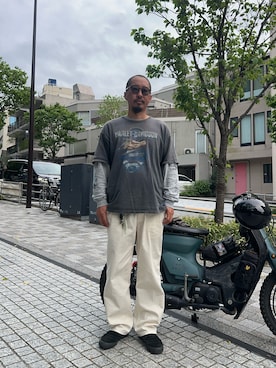 macoさん（メンズ・179cm）の春コーディネート