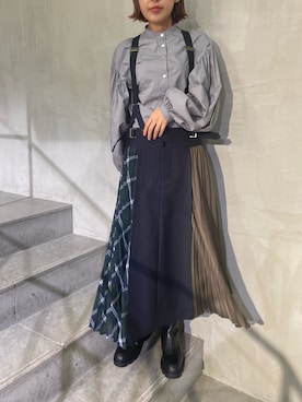 「ASH（アッシュ）のアイテム」を使った、YUKI IKEGAMIさん（レディース・165cm）の秋コーディネート