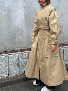 「EARIH（アーリ）のアイテム」を使った、YUKI IKEGAMIさん（レディース・165cm）の秋コーディネート