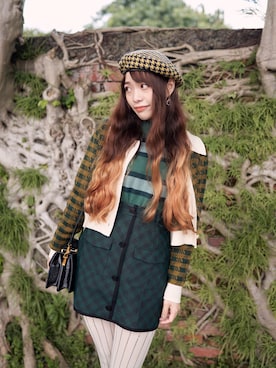 「Accessorize（アクセサライズ）のアイテム」を使った、Rosyさん（レディース・158cm）の冬コーディネート