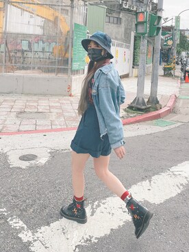 「Accessorize（アクセサライズ）のアイテム」を使った、Rosyさん（レディース・158cm）の冬コーディネート