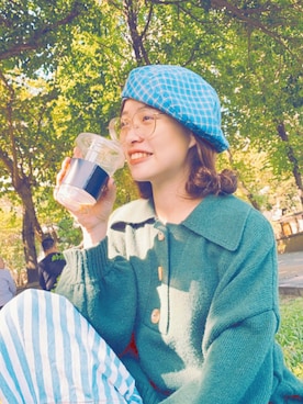 「planet（planet）のアイテム」を使った、Rosyさん（レディース・158cm）の夏コーディネート