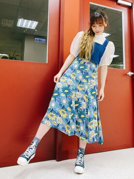 「蝴蝶結」｜Rosyさん（レディース・158cm）の春コーディネート