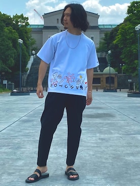 tk.TAKEO KIKUCHIあべのQ'smallさん(メンズ・180cm)の夏コーディネート