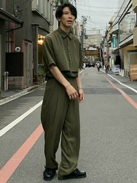 tk.TAKEO KIKUCHIあべのQ'smallさん（メンズ・165cm）の夏コーディネート