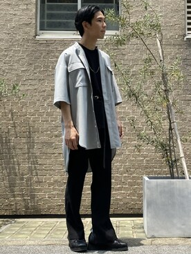 tk.TAKEO KIKUCHIあべのQ'smallさん（メンズ・180cm）の夏コーディネート