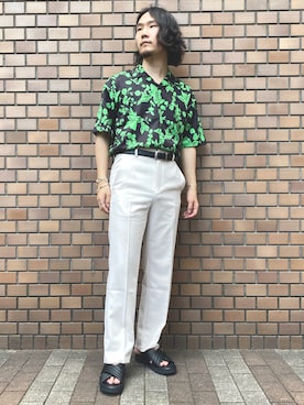 tk.TAKEO KIKUCHIあべのQ'smallさん(メンズ・180cm)の夏コーディネート