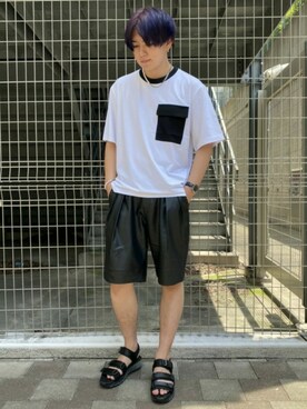 tk.TAKEO KIKUCHIあべのQ'smallさん（メンズ・180cm）の夏コーディネート