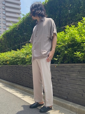 tk.TAKEO KIKUCHIあべのQ'smallさん（メンズ・173cm）の夏コーディネート