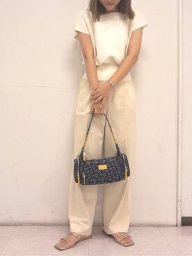 「Samantha Thavasa（サマンサタバサ）のアイテム」を使った、SamanthaThavasaさん（レディース・160cm）の夏コーディネート