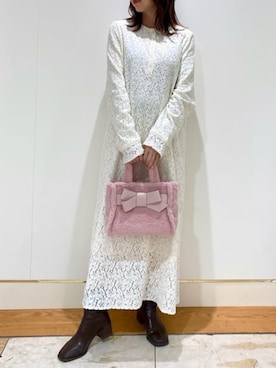 「Samantha Thavasa（サマンサタバサ）のアイテム」を使った、SamanthaThavasaさん（レディース・160cm）の秋コーディネート