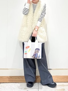 SamanthaThavasaさん（レディース・160cm）の冬コーディネート