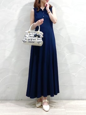 「アイテム（チャーム）」を使った、SamanthaThavasaさん（レディース・160cm）の夏コーディネート