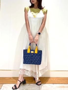 「Samantha Thavasa（サマンサタバサ）のアイテム」を使った、SamanthaThavasaさん（レディース・160cm）の夏コーディネート